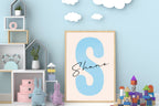Boys Nursery Wall Art Bundle – Personalized Name + Bear Prints (Set of 3)