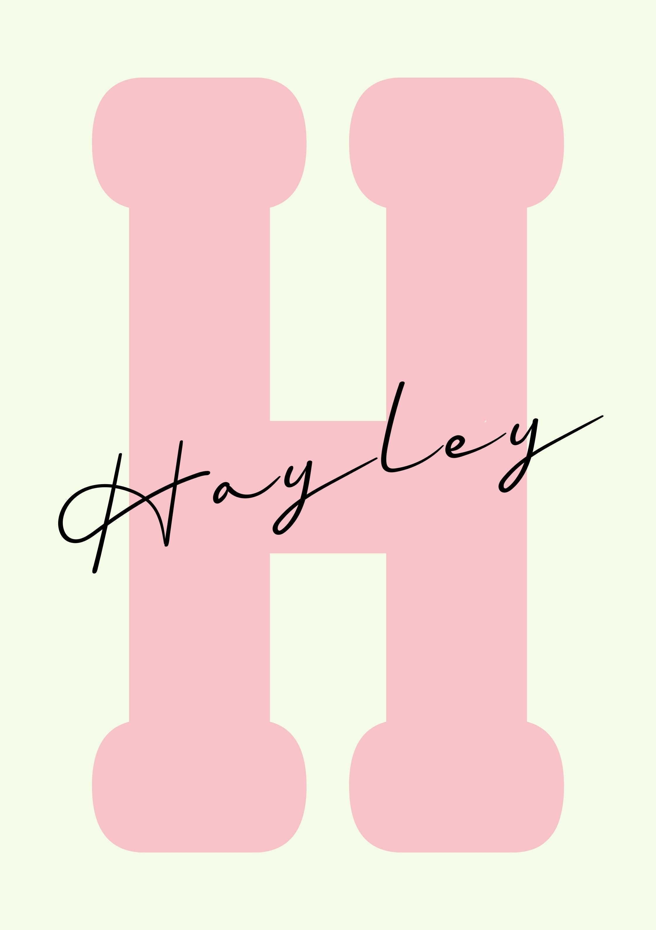 Personalised Baby Name for Girls