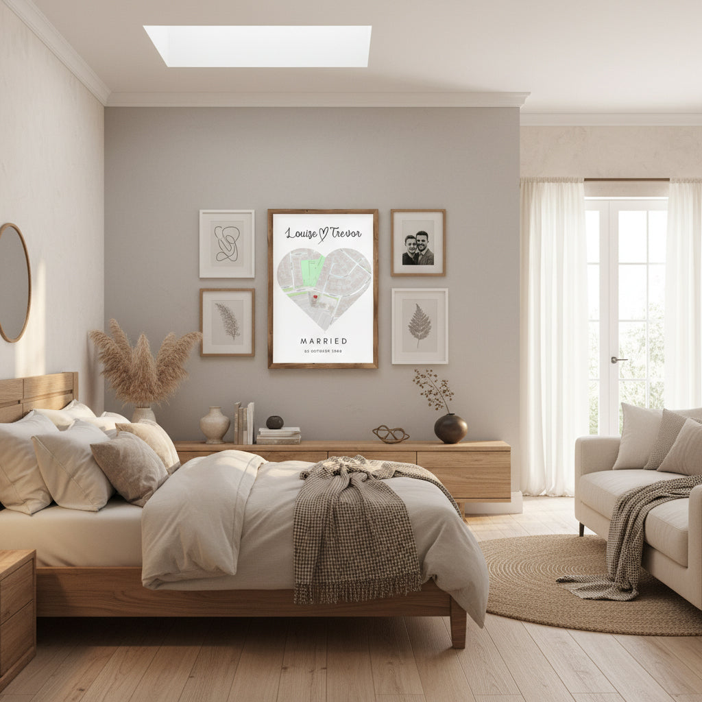 Personalised Couple Maps